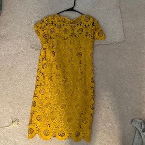 Loft Sunflower Dress Size 4